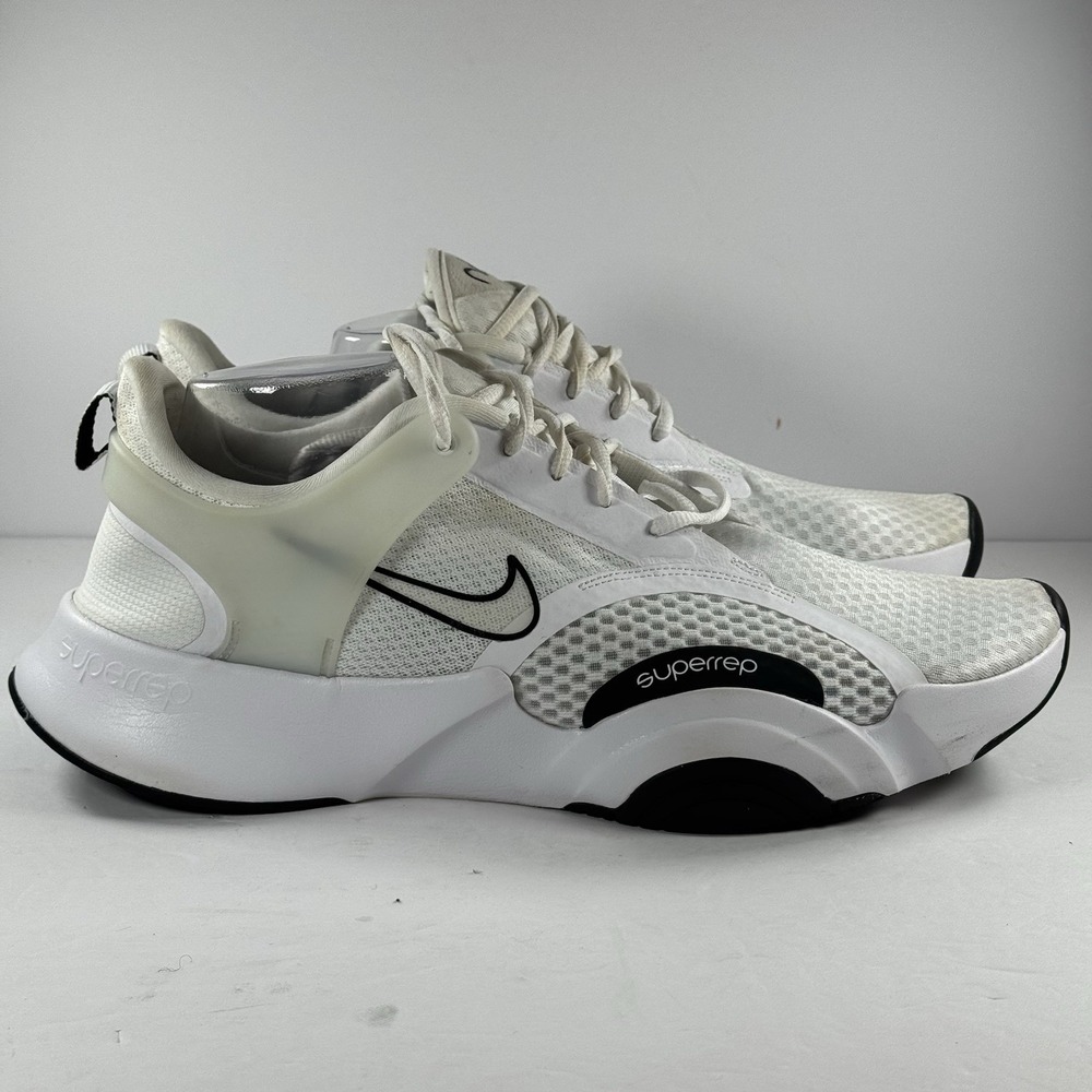 Nike Air Zoom SuperRep Go 2 Training White Pure Platinum CZ0604100 Men's Size 14